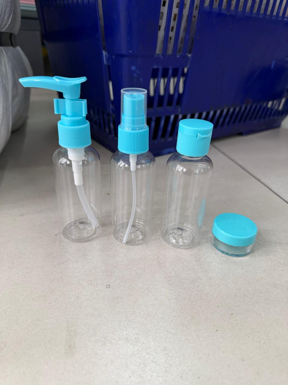 Portable Refillable Toiletry Travel Bottle Set
