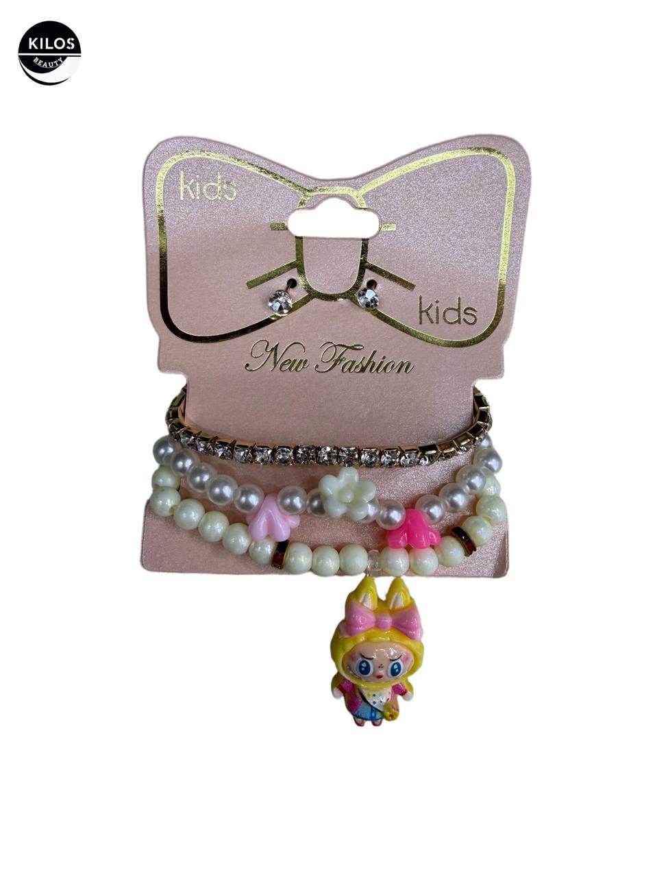 Children's Beaded Jewelry Set