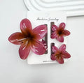 Frangipani Hair Claw Clip