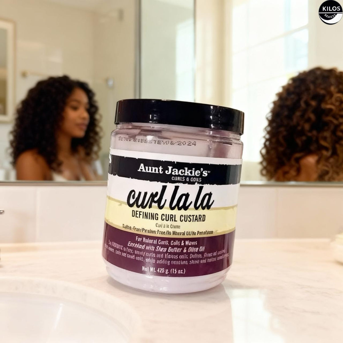 Aunt Jackie's Curls & Coils Curl La La Defining Curl Custard