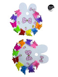Colorful Plastic Butterfly Hair Clips